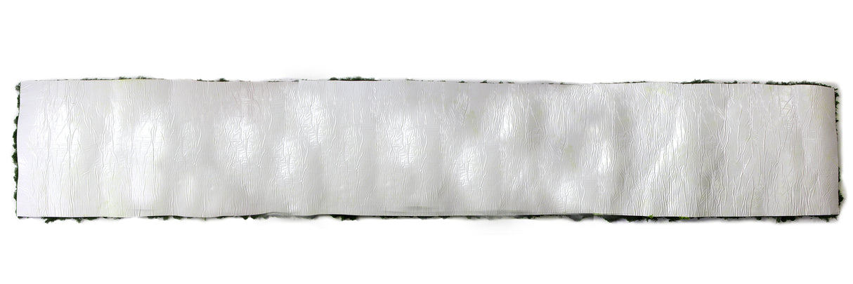 Preserved reindeer moss panel - patterned light green and forest green 0.5 x 3m self adhesive back