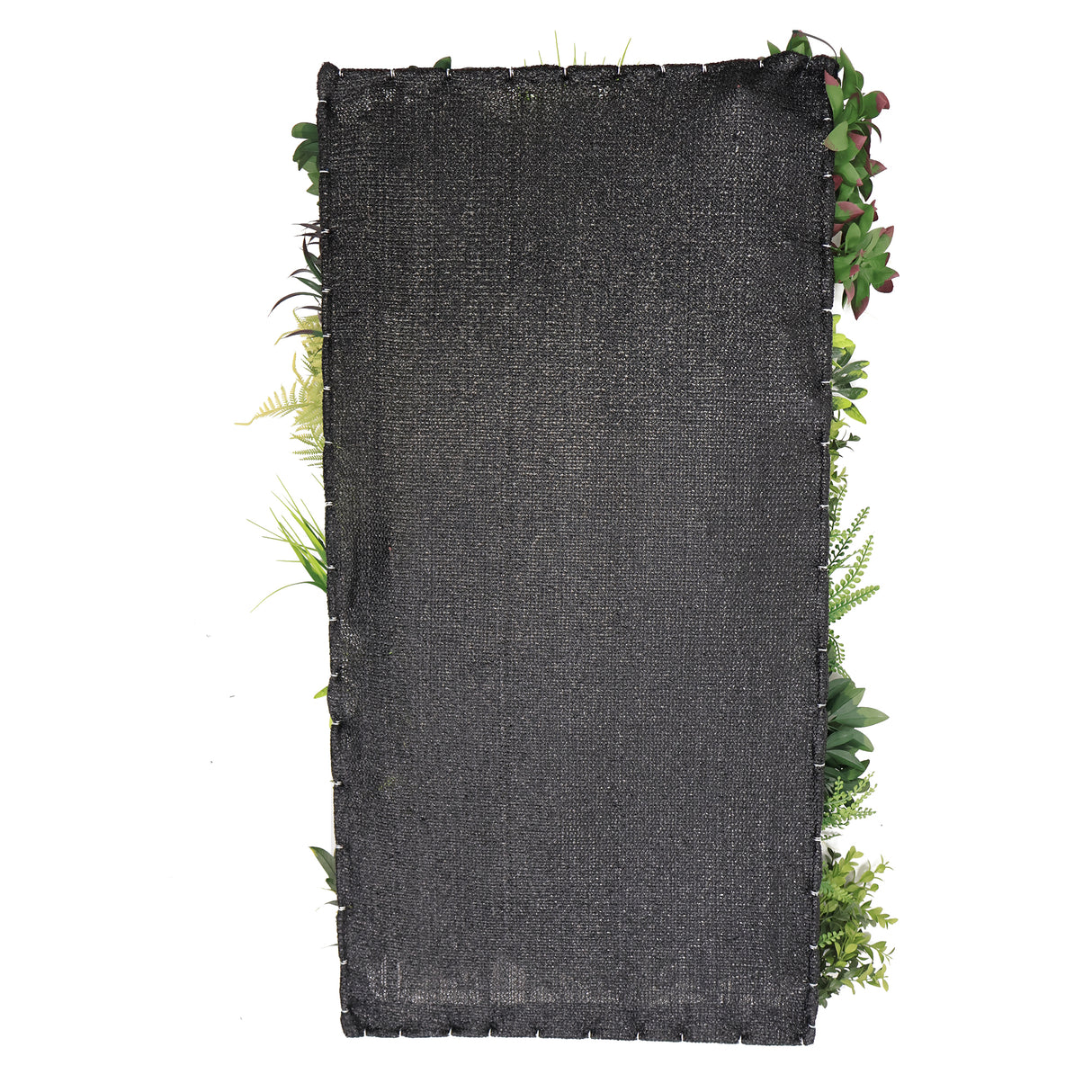 Ultra realistic FR artificial green wall with green yellow and red foliage 100x50cm panel PW32FRA