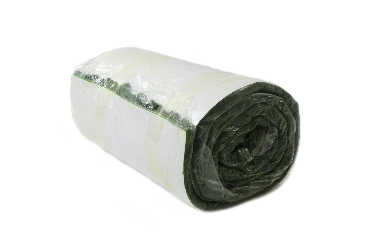 Preserved reindeer moss panel - patterned light green and forest green 0.5 x 3m self adhesive back