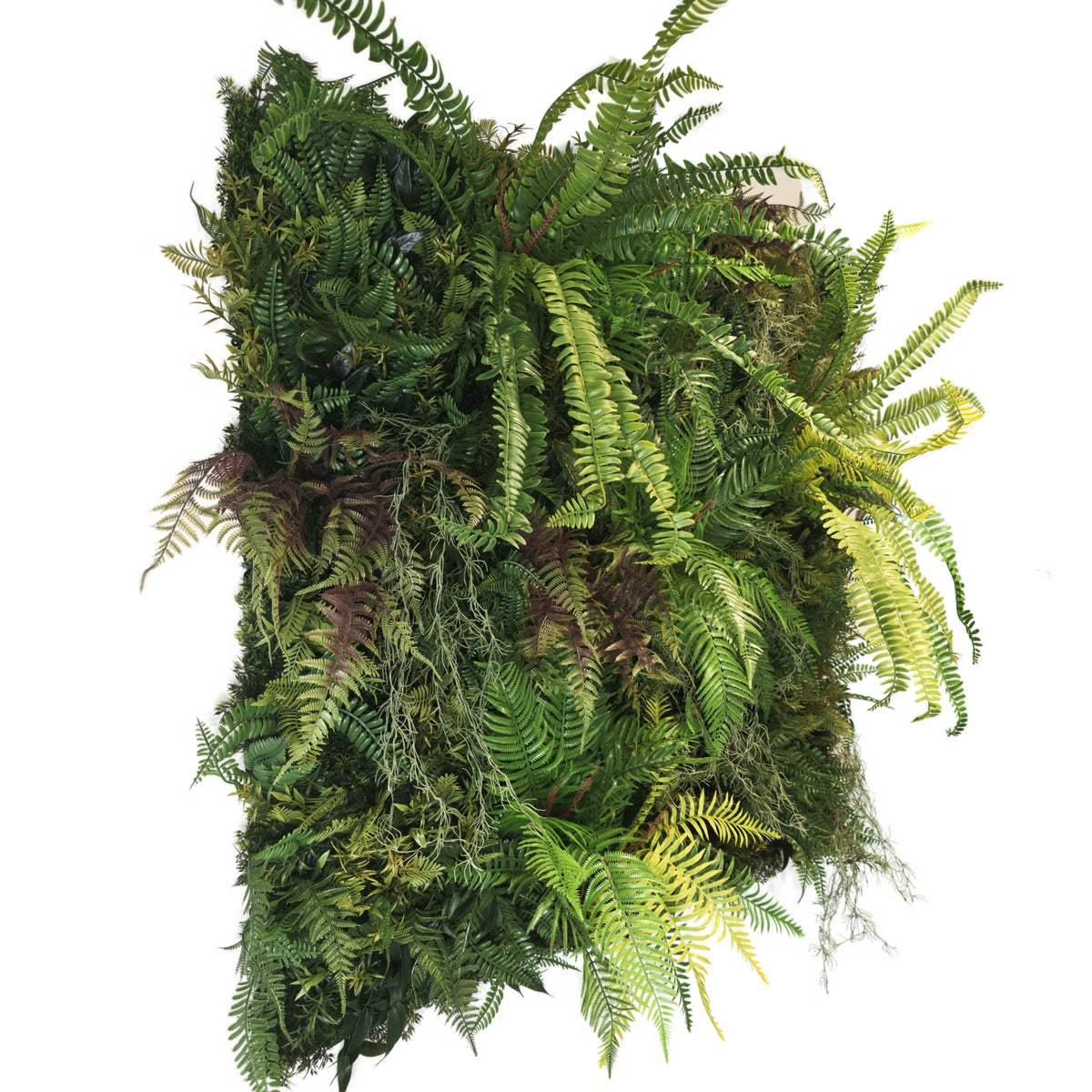 Artificial tropical green wall panel - 100x100cm - GWTROP