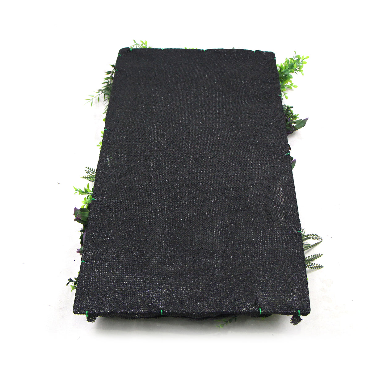 Ultra realistic artificial 3D plant wall with green yellow red  purples and white foliage 100x50cm - panel 29C