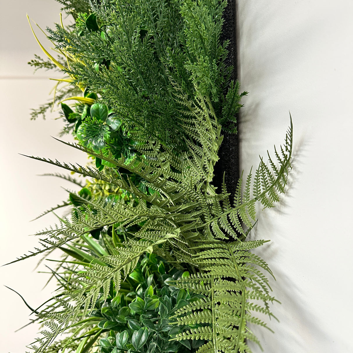 Ultra realistic FR combo artificial green wall - 3 x PW32FR A-B-C 100x50cm panels