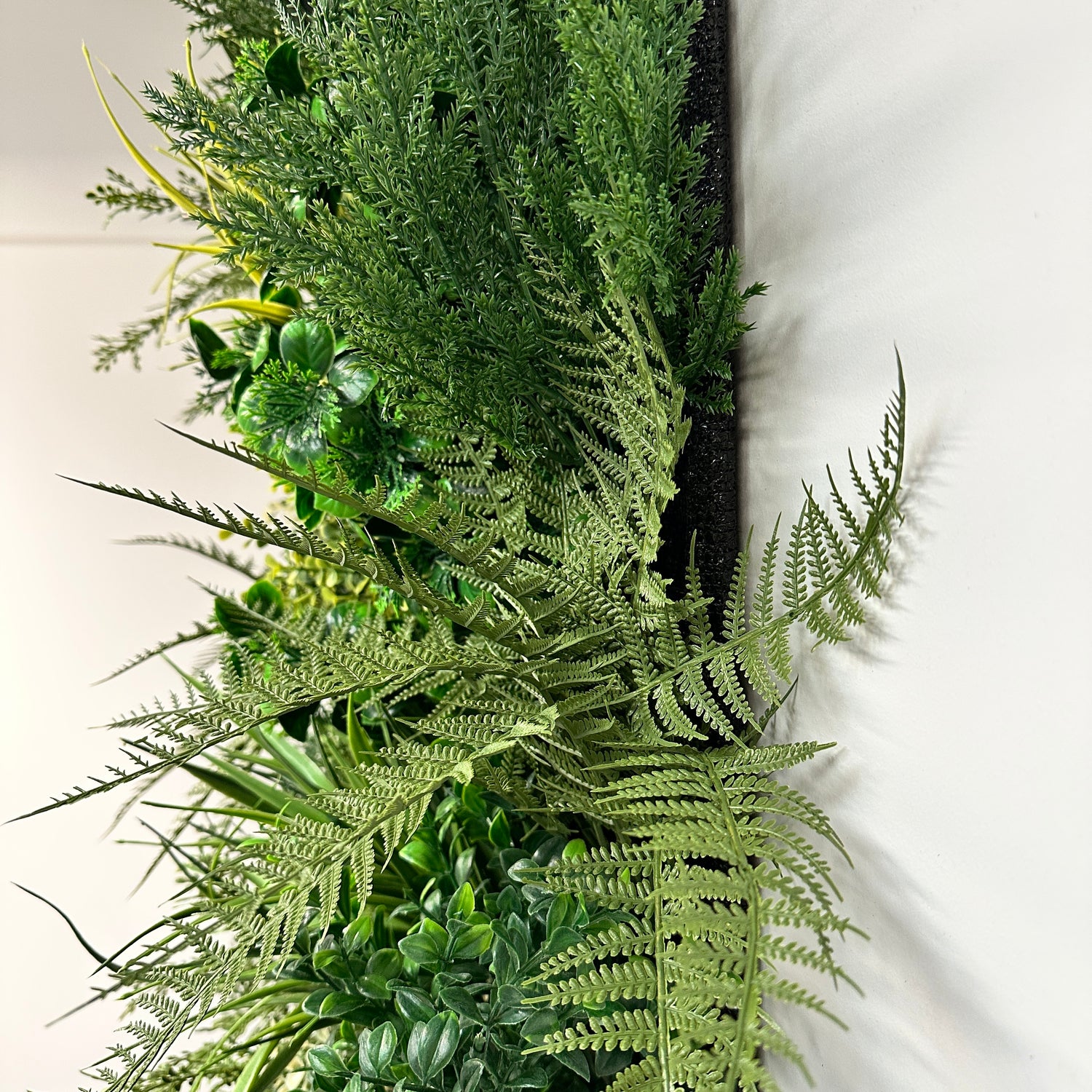 Ultra realistic FR combo artificial green wall - 3 x PW32FR A-B-C 100x50cm panels