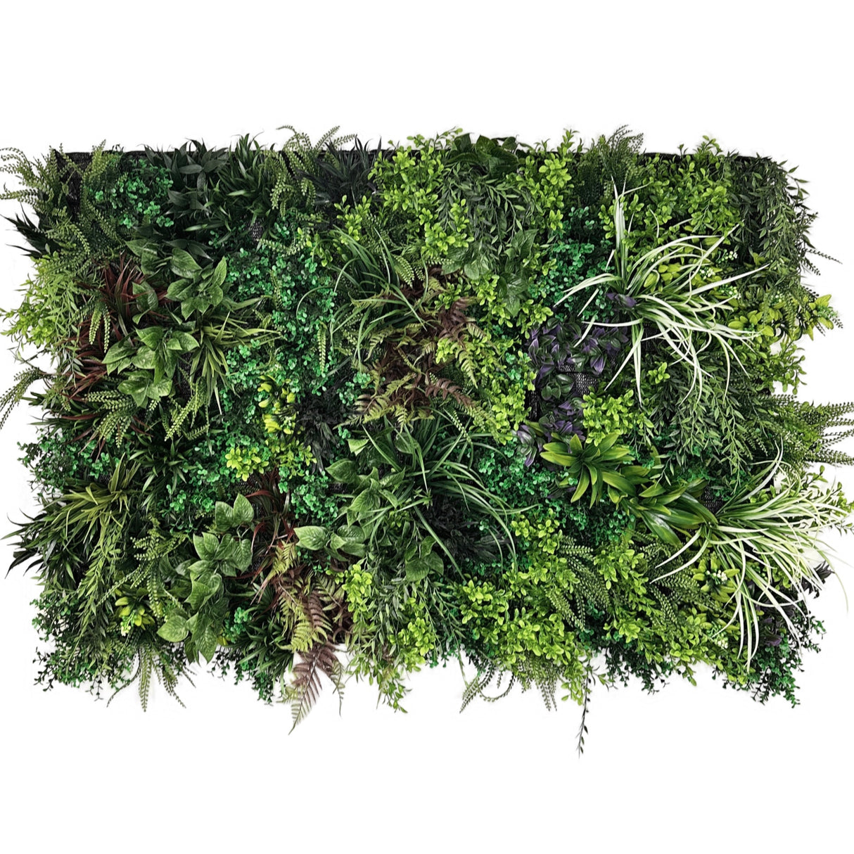Ultra realistic 3D combo artificial green wall - 3 x PW29 A-B-C 100x50cm panels