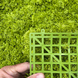 Artificial green reindeer moss panel 100x100cm