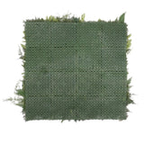 Combo of 3 x 1m2 total 3m2 FR artificial tropical green wall panels with green foliage