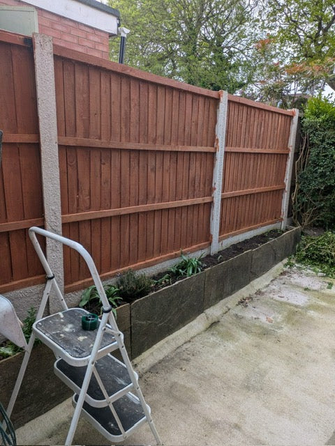 Artificial green wall 1m2 panel with mixed green, white and purple plants