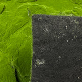Artificial green flat-lumpy moss panel 1m x 2m