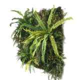 Artificial tropical green wall panel - 100x100cm - GWTROP