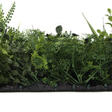 Ultra realistic FR artificial plant wall with green  yellow red purple and white foliage 100x100cm Panel B