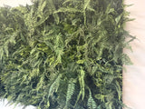 Artificial tropical jungle green wall FR panels - Set of 3 x 1m2