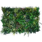 Premium realistic combo artificial green wall - 3 x PW23-24-25 100x50cm panels