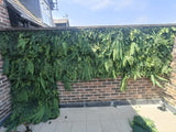 Artificial tropical jungle green wall FR panels - Set of 3 x 1m2