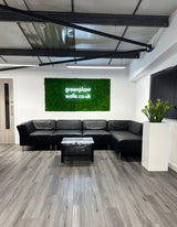 Preserved reindeer moss panel - light green 0.5 x 3m self adhesive back