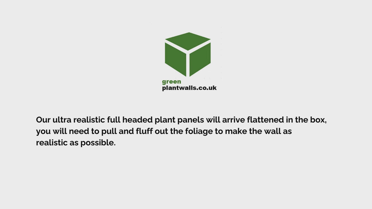 Ultra realistic 3D combo wall - 3 x 100 x 50cm artificial plant wall with green with yellow red purple and white foliage - PW29 combo