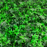Artificial green wall mixed plant panel with ivy 100x100 cm - www.greenplantwalls.co.uk