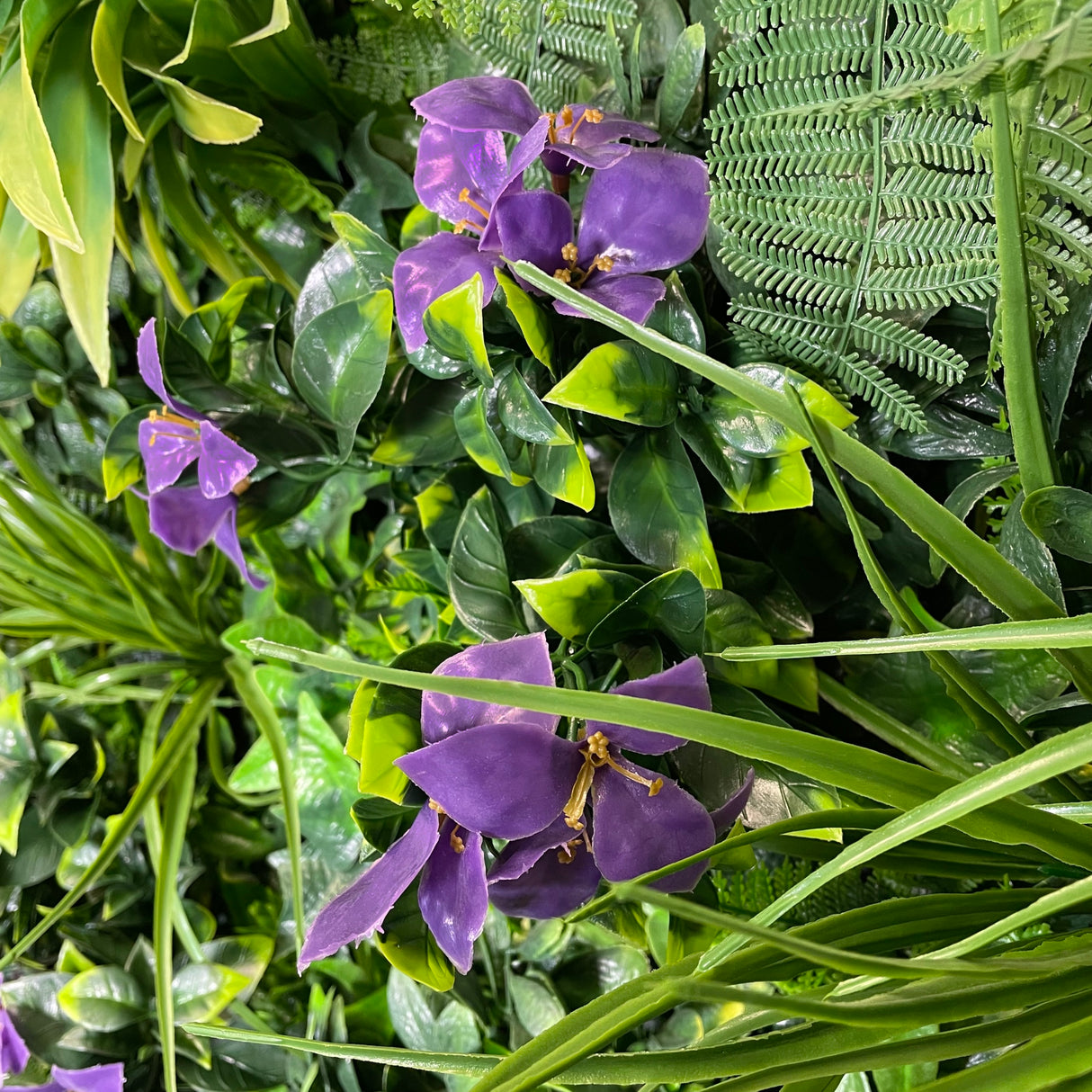 Purple flower bundle x 2