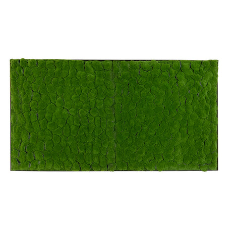 Artificial green bun moss panel - www.greenplantwalls.co.uk