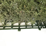 Artificial olive green-brown reindeer moss panel 100x100 cm - www.greenplantwalls.co.uk